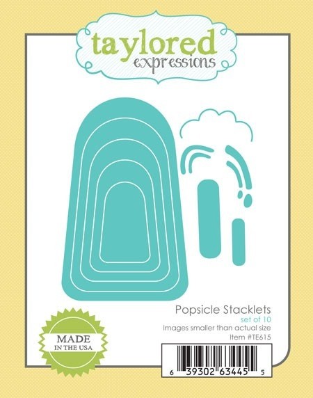 Taylored Expressions Dies TE615 Popsicle Stacklets