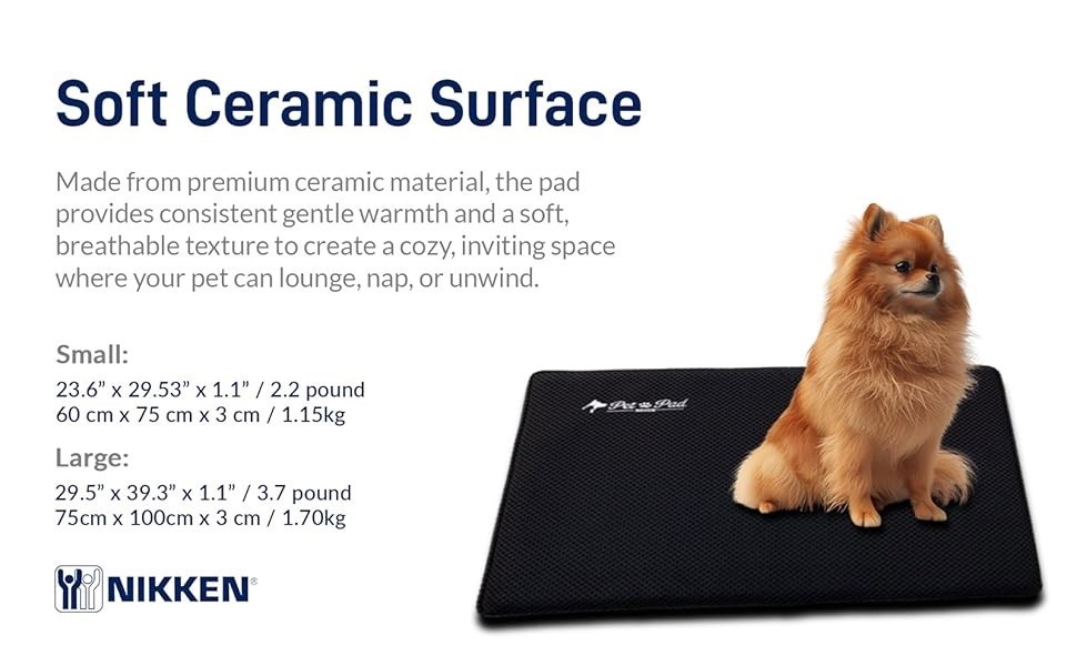 Nikken Kenko Pet Pad 23" x 29" - Magnetic Therapy Pet Bed Cushion ULTRA-RARE 🔥