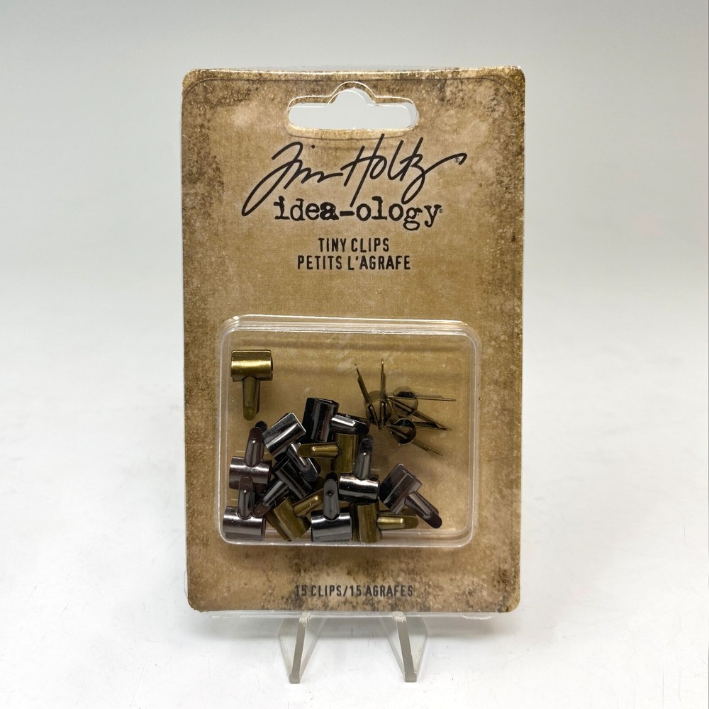 Tim Holtz Idea-ology Tiny Clips – 15 Clips