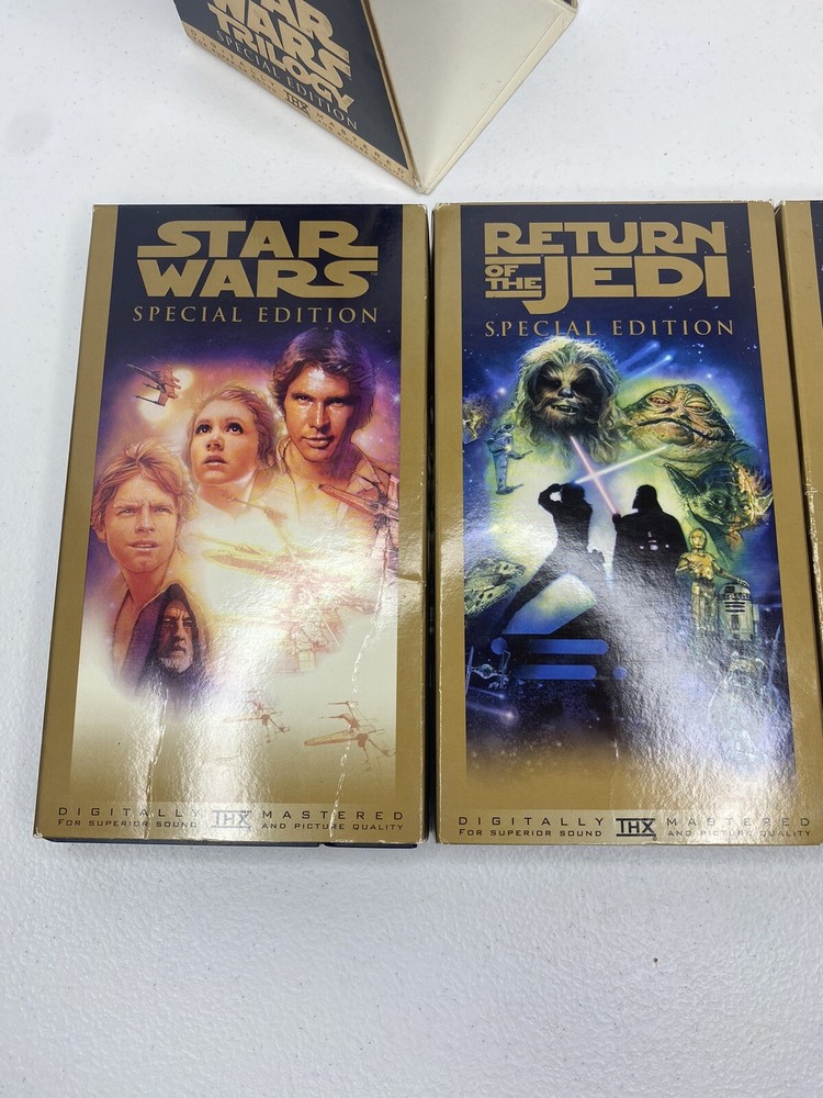 Star Wars Trilogy (VHS, 1997, Special Edition)
