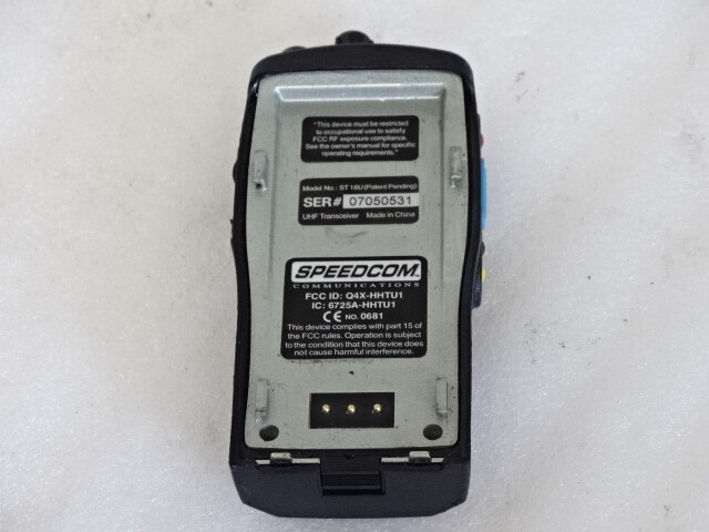 Speedcom ST16u hand held radios