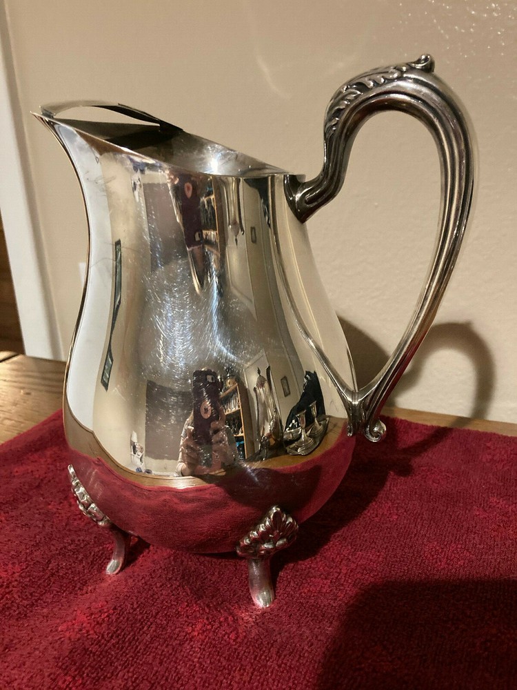 Leonard Silverplate Water Pitcher