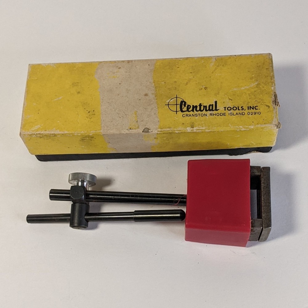 CENTRAL TOOL COMPANY MAGNETIC STAND UNIVERSAL TOOL POST BASE