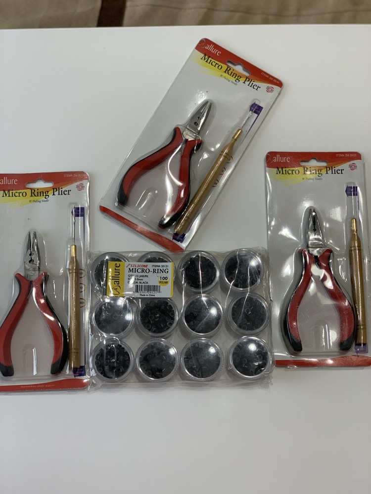 Micro Link Beads W/ Plier Set Bundle