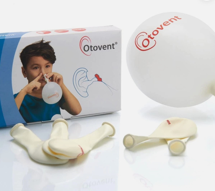 Otovent Autoinflation Device Glue Ear Treatment for Children 5 Balloons Therapy