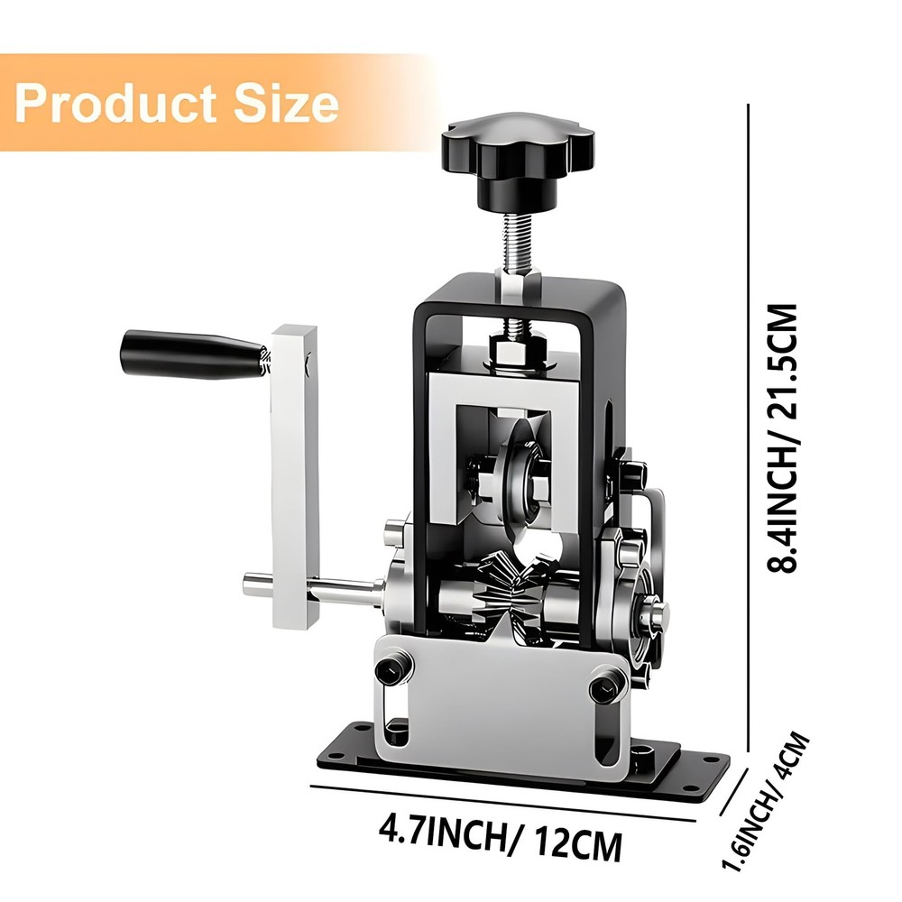 Manual Wire Stripping Machine Powered Copper Black
