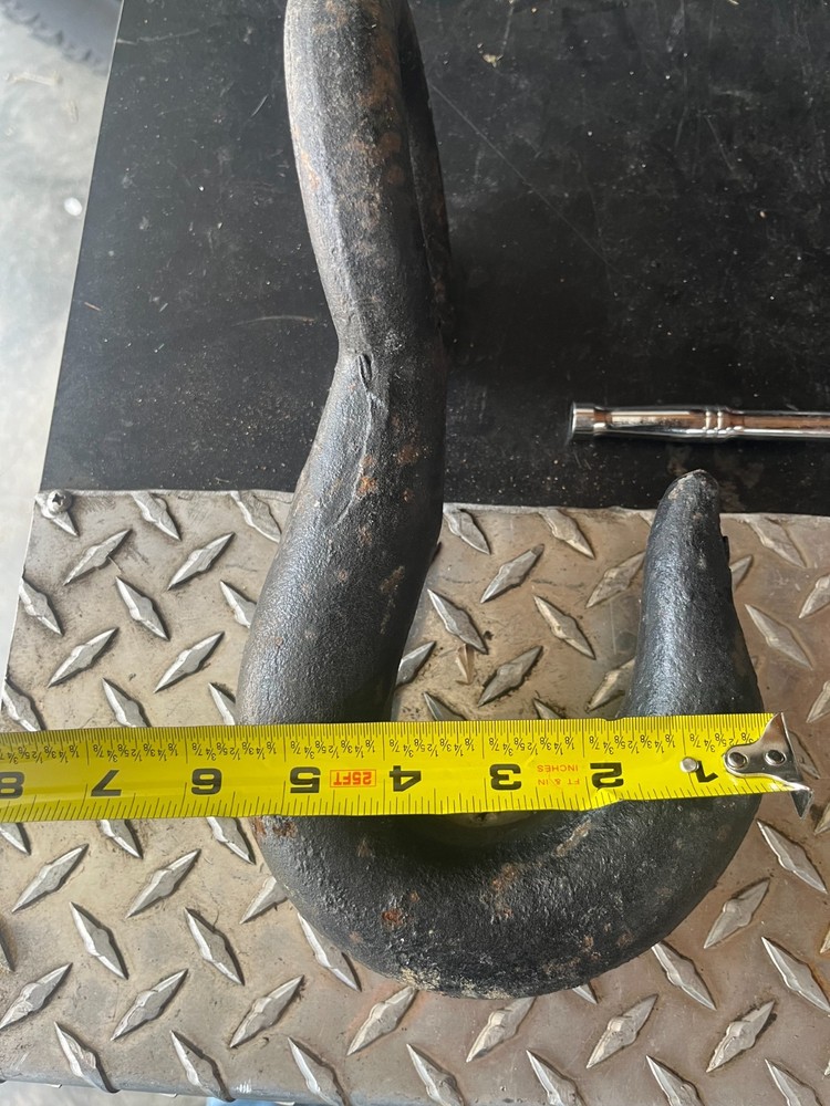 Large Sling Eye Hook for Crane Rigging