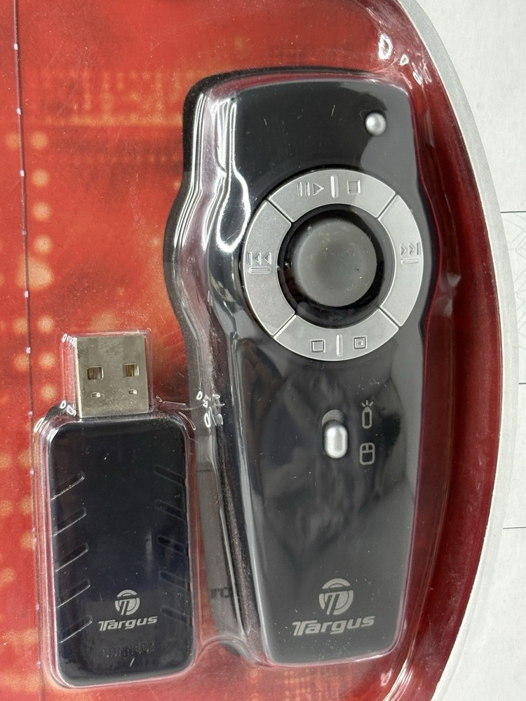Targus Wireless Presenter With Cursor Control And Laser Pointer - Brand New