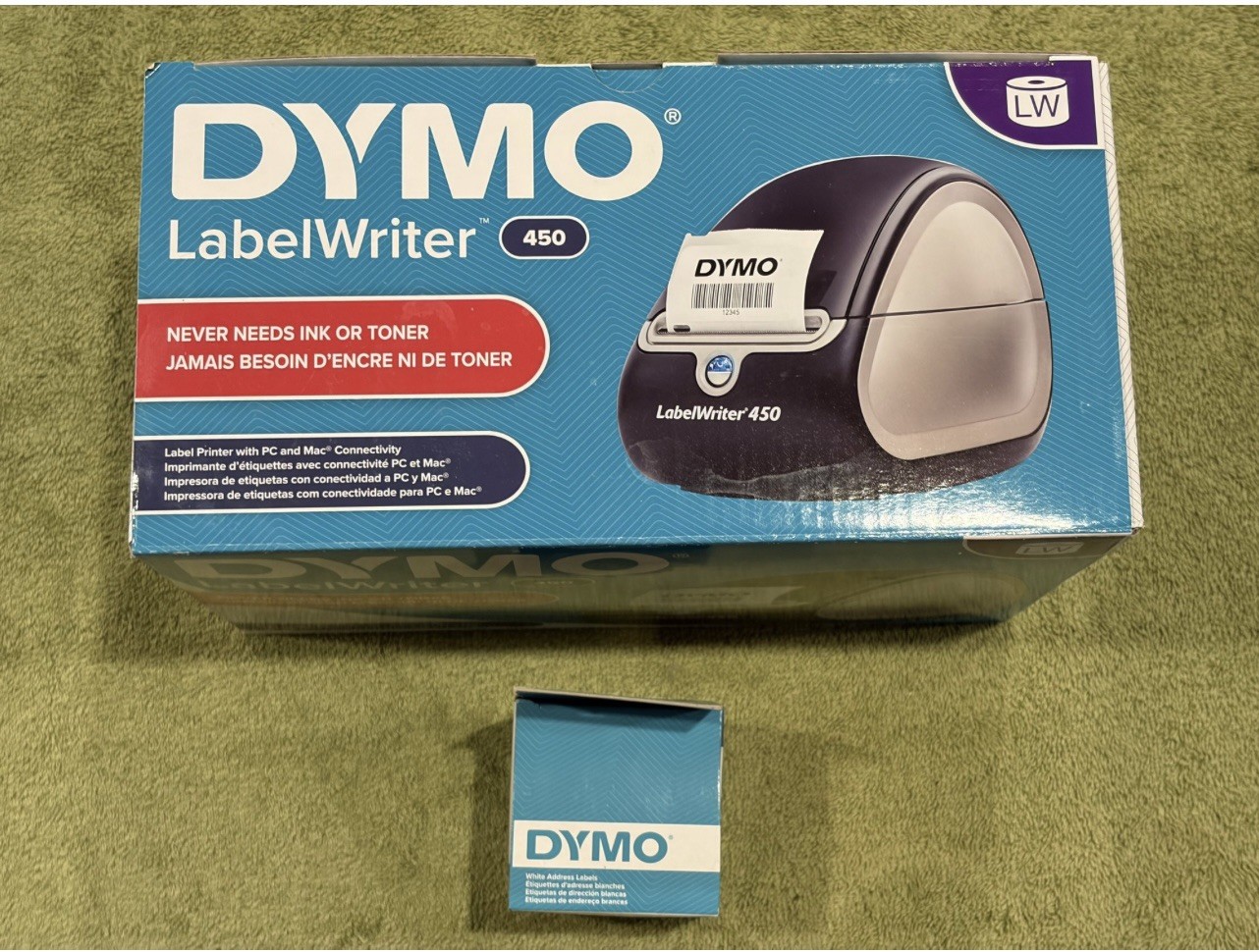 DYMO LabelWriter 450 Thermal Label Printer (For PC & MAC)