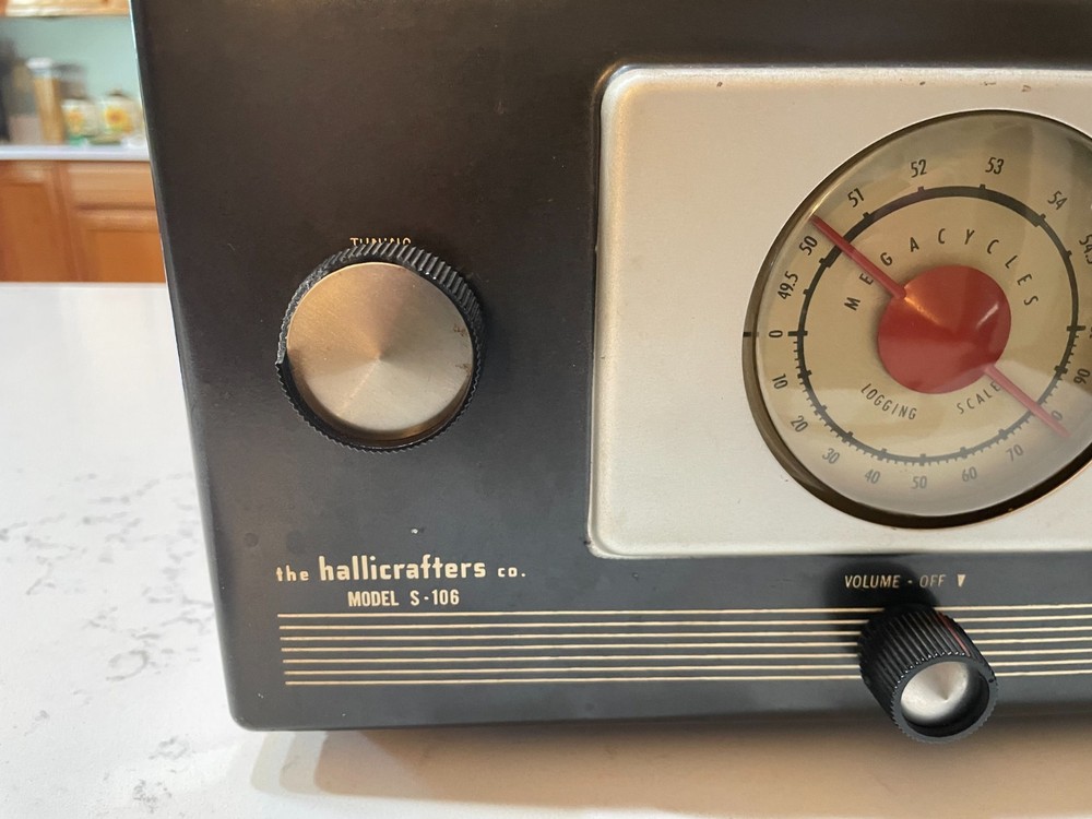 HALLICRAFTERS S-106 6 METER RECEIVER