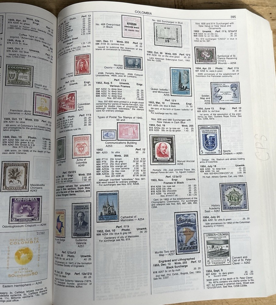 Scott 2006 Stamp Catalogue - C- F Countries