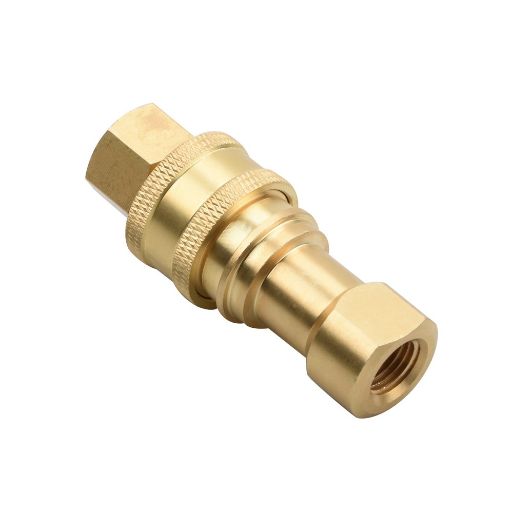 1Pack 1/4" Quick Disconnect Coupler Valve for Carpet Extractor Surface Cleaner