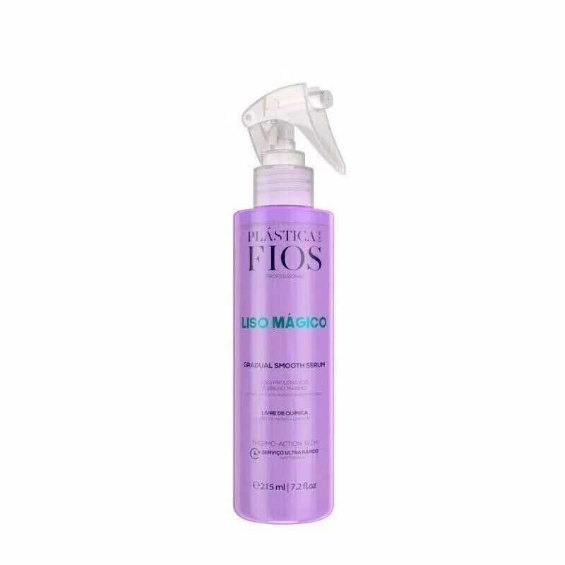 Cadiveu Plastica dos Fios Liso Magico Gradual Smooth Serum Treatment 215ml 7.2oz