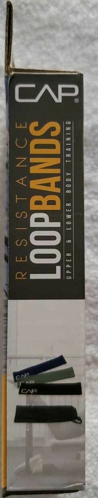 Cap: Resistance Loop Bands Upper and Lower Body Training 4pc