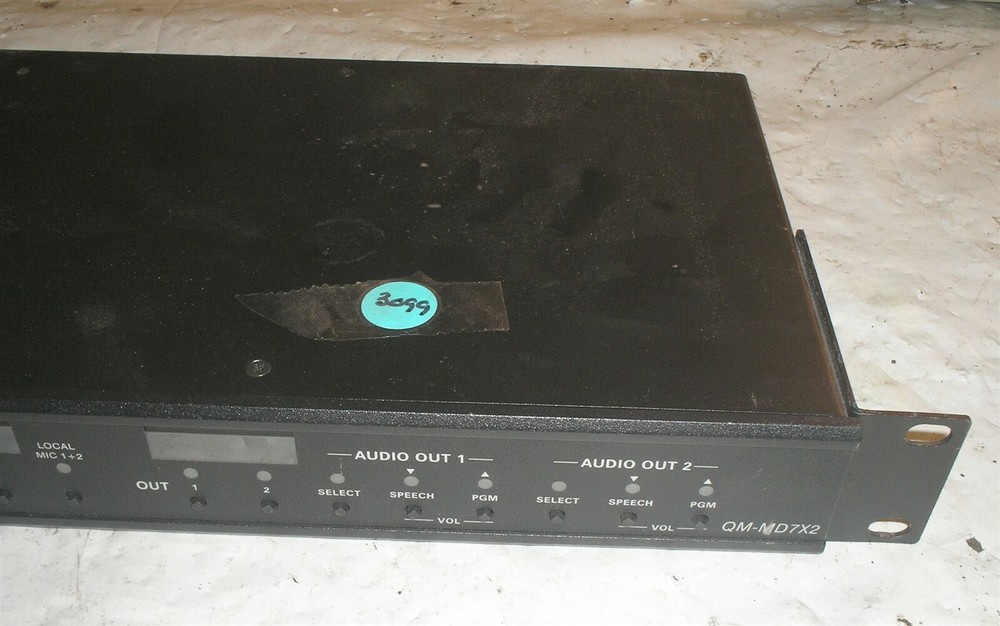 Crestron QuickMedia Media Matrix Switch QM-MD7X2 - Guaranteed Working