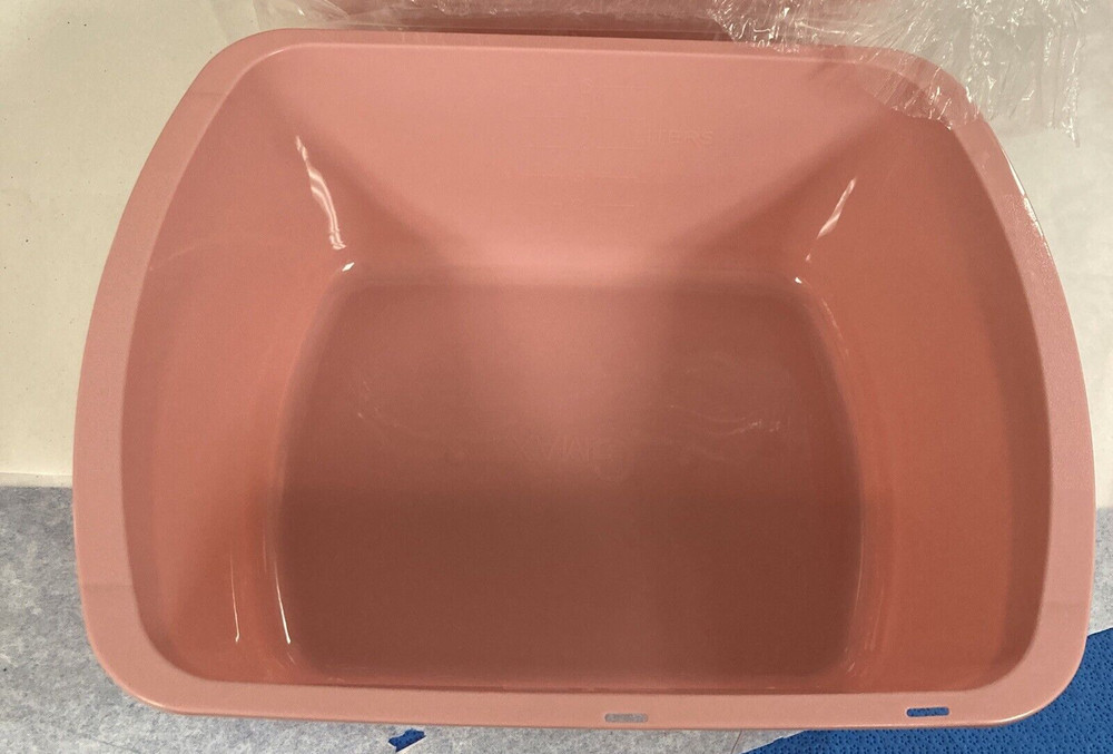 GMAX GP42004, Plastic Wash Basin, 7Quart, Rose Color, 50 per Case