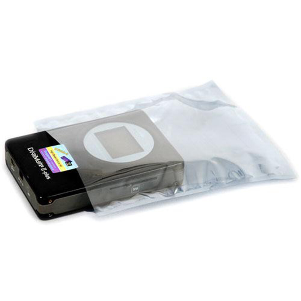 100 PCS Anti-Static Translucent Open Top Mylar Bags for Electronics Shield ESD