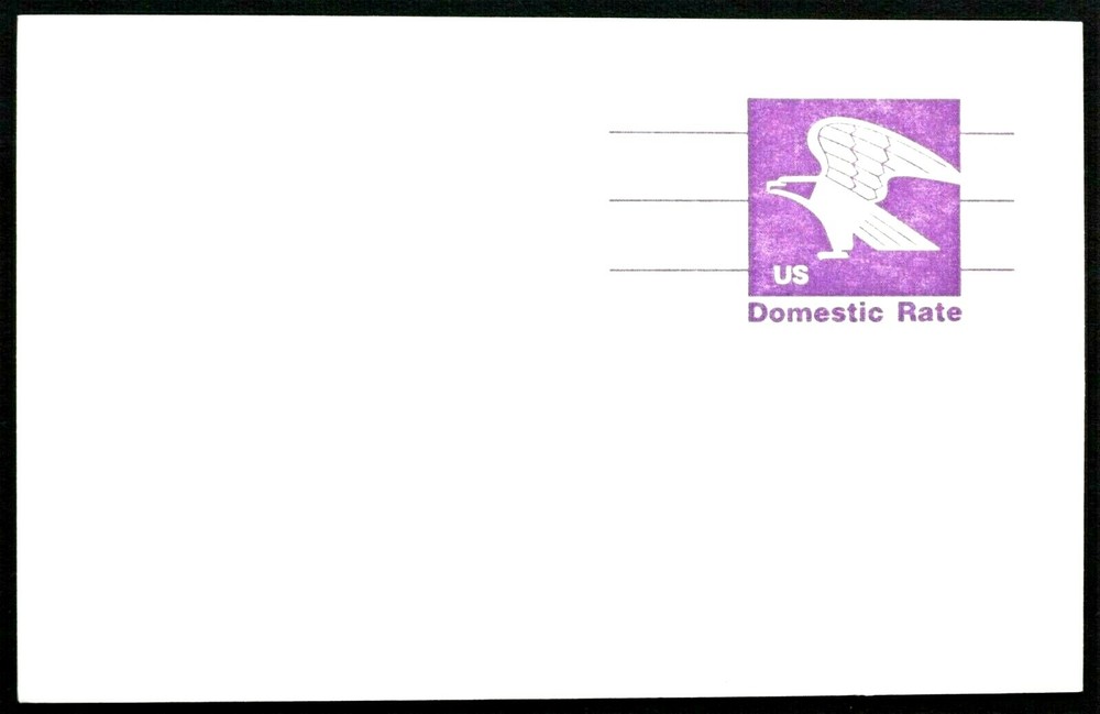 1981 US Sc. #UX88 postal card, 12 cent, mint, sharp corners, excellent shape