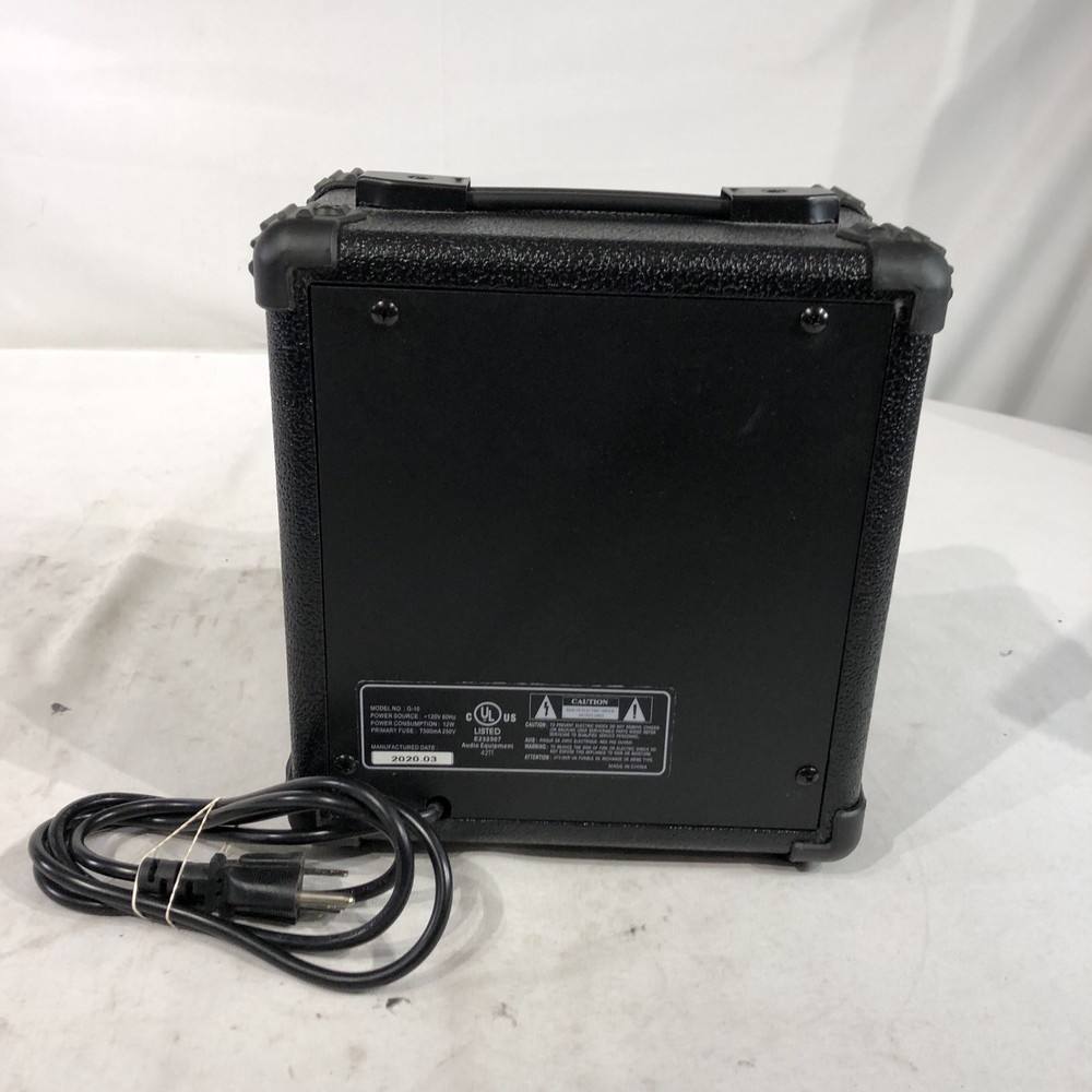 Rogue G10 10W Guitar Amplifier Powers On. With Cord!