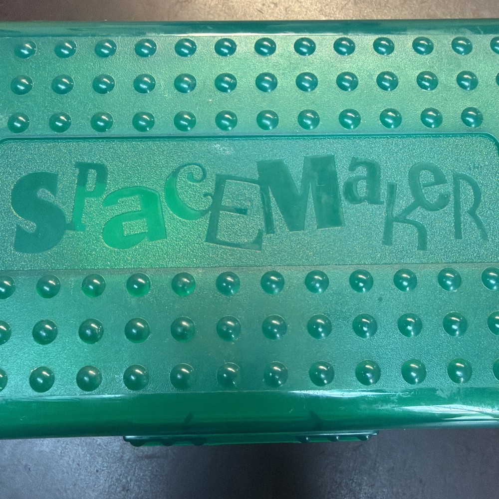 SpaceMaker 8.5x5.5x2.5 | Eldon Office | Green Storage Box Organizer Pencil Case