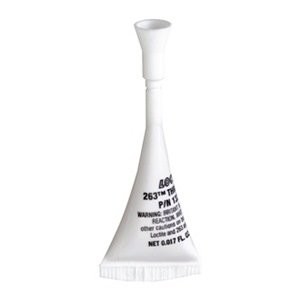 Loctite Threadlocker 263, 0.5mL Tube, Red