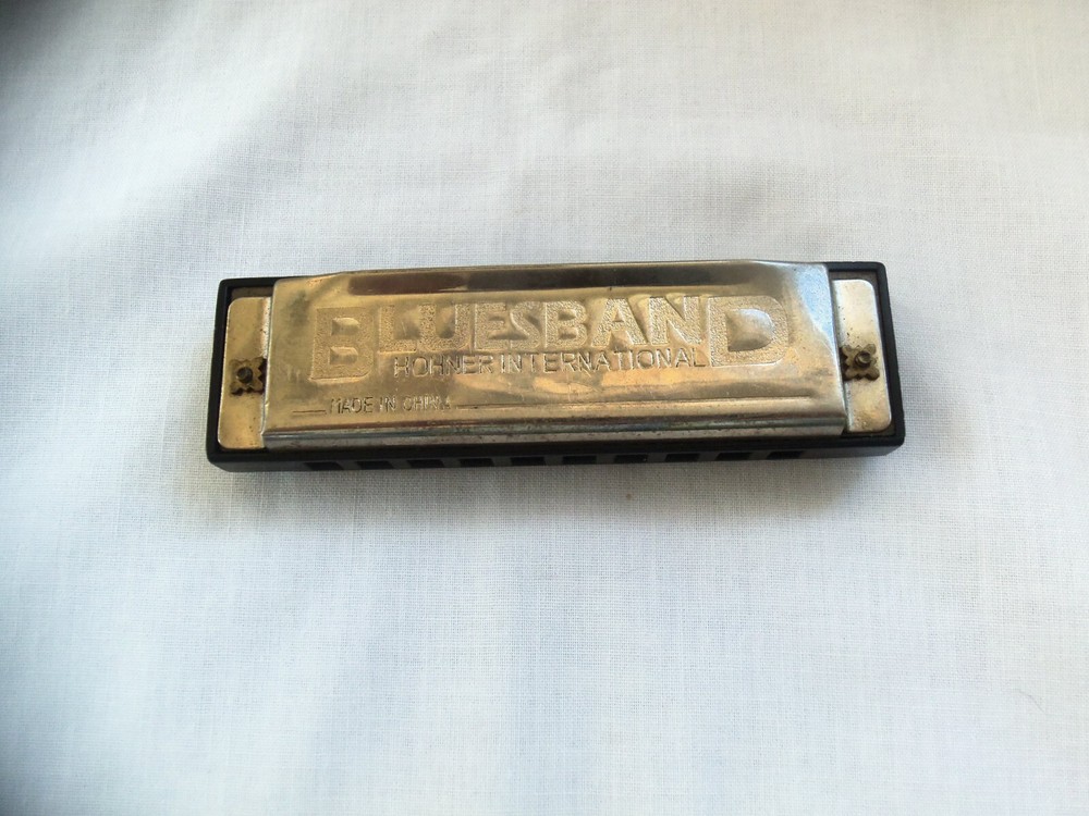 Vintage Bluesban Hohner Harmonica