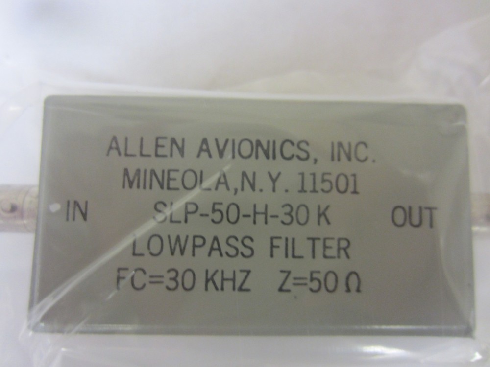 SLP50H-30K Filter 30K Low Pass, Quantity 2