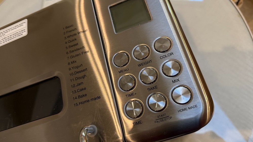 CUCKOO CBM-AAB101S 2 Lb Multi-Functional Bread Maker – 15 Menu Options