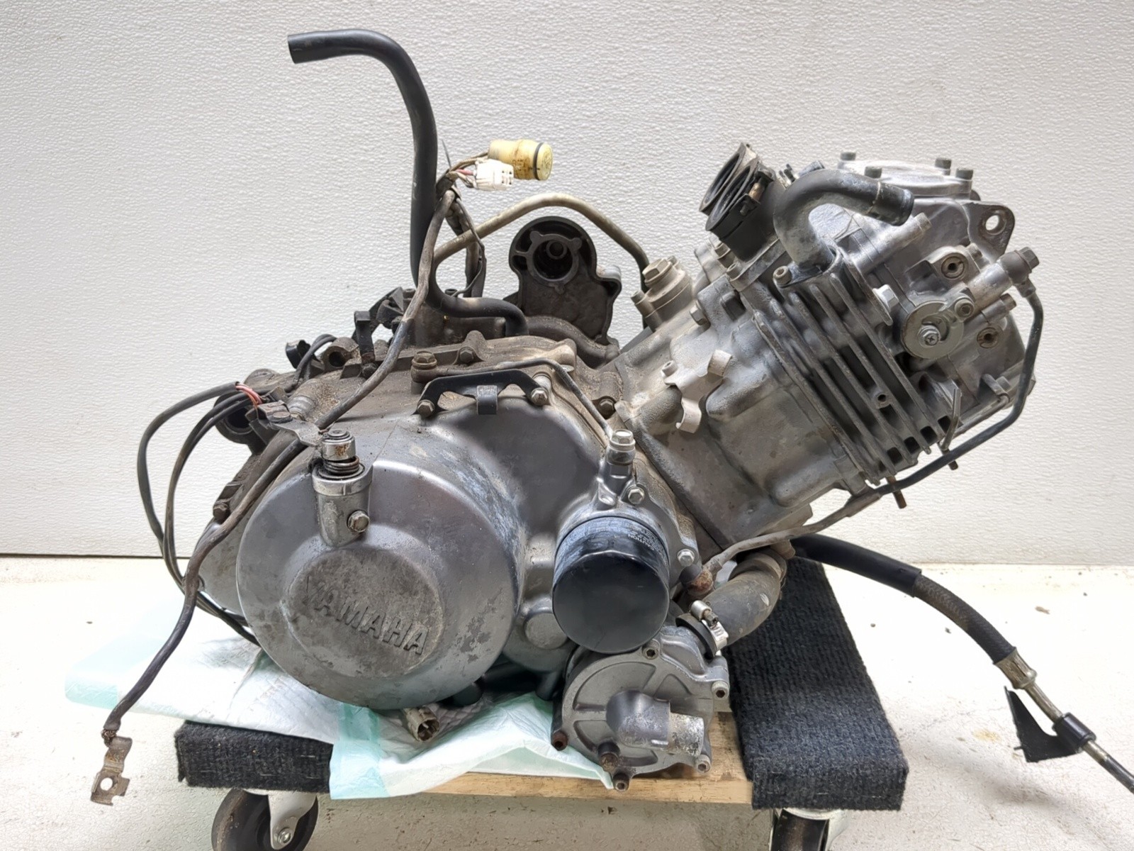 01-05 Yamaha Raptor 660 Engine Assembly Motor Block Complete C078423-0TX