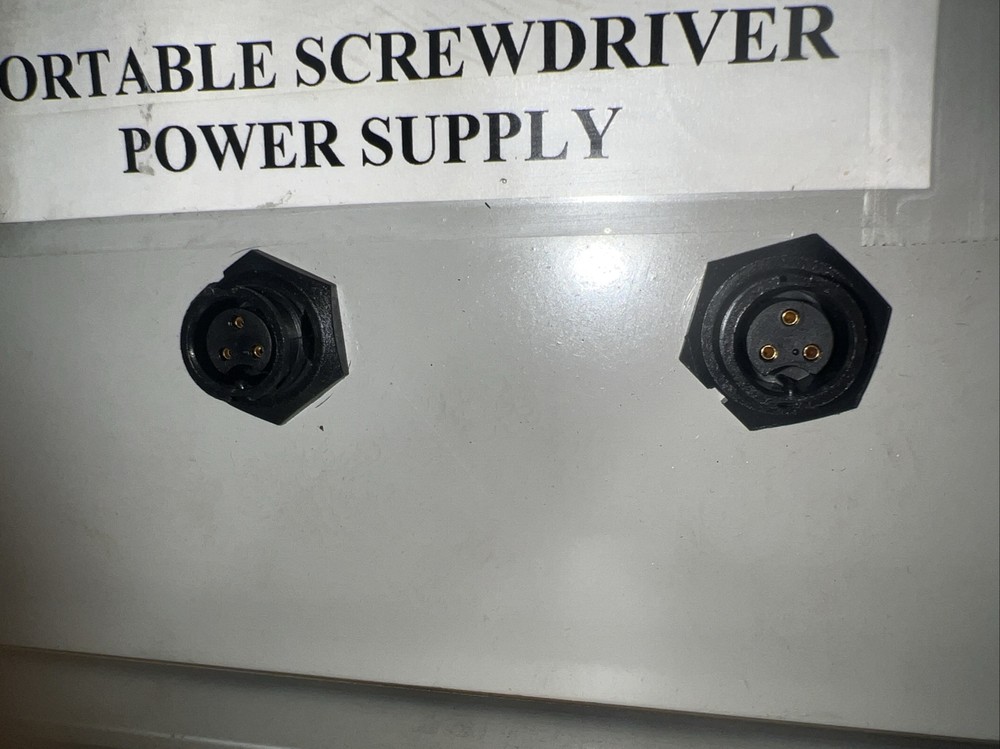 Eagle comtronics Portable Screw Driver Power Supply Used Surplus