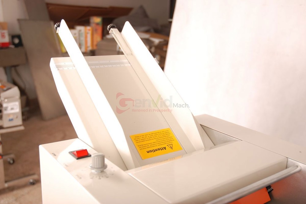 110V Automatic Paper Folding Machine Auto Document Leaflet Brochure Folder
