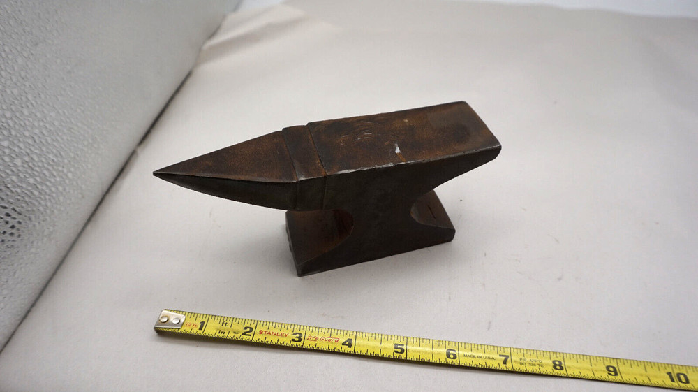 SOLID IRON 7" / 4 Lb MINIATURE ANVIL BLACKSMITH JEWELER WATCHMAKER