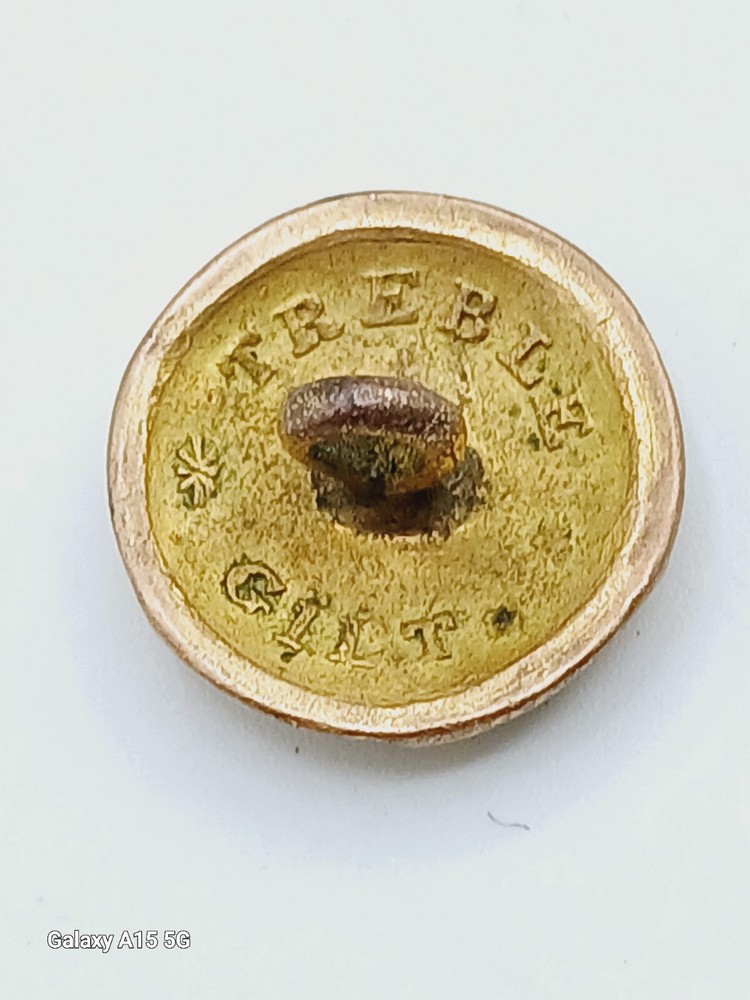 Antique Treble Gilt Button Circa 1810
