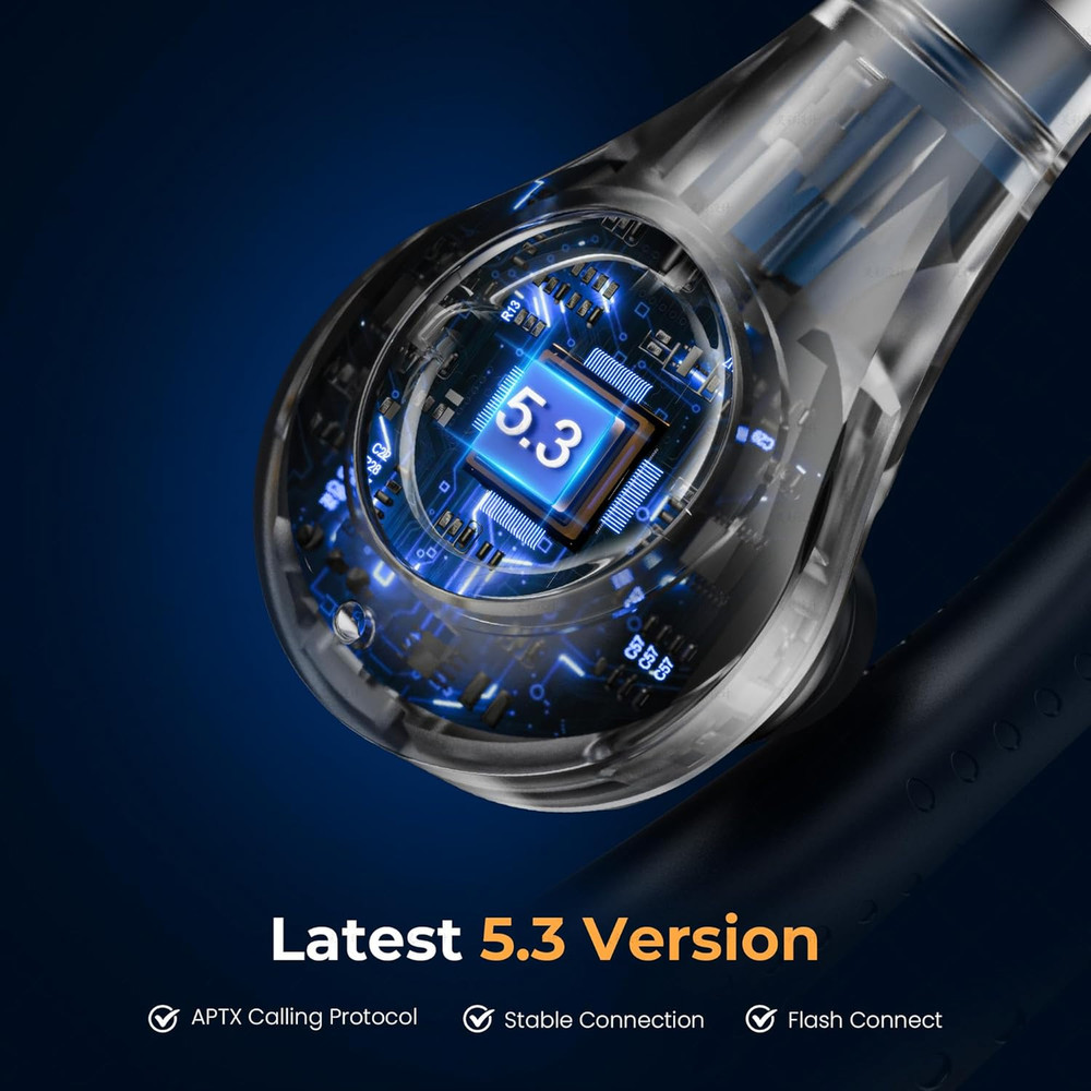 Bluetooth Headset, Bluetooth Earpiece with Noise Canceling Microphone, 0.53Oz Ul