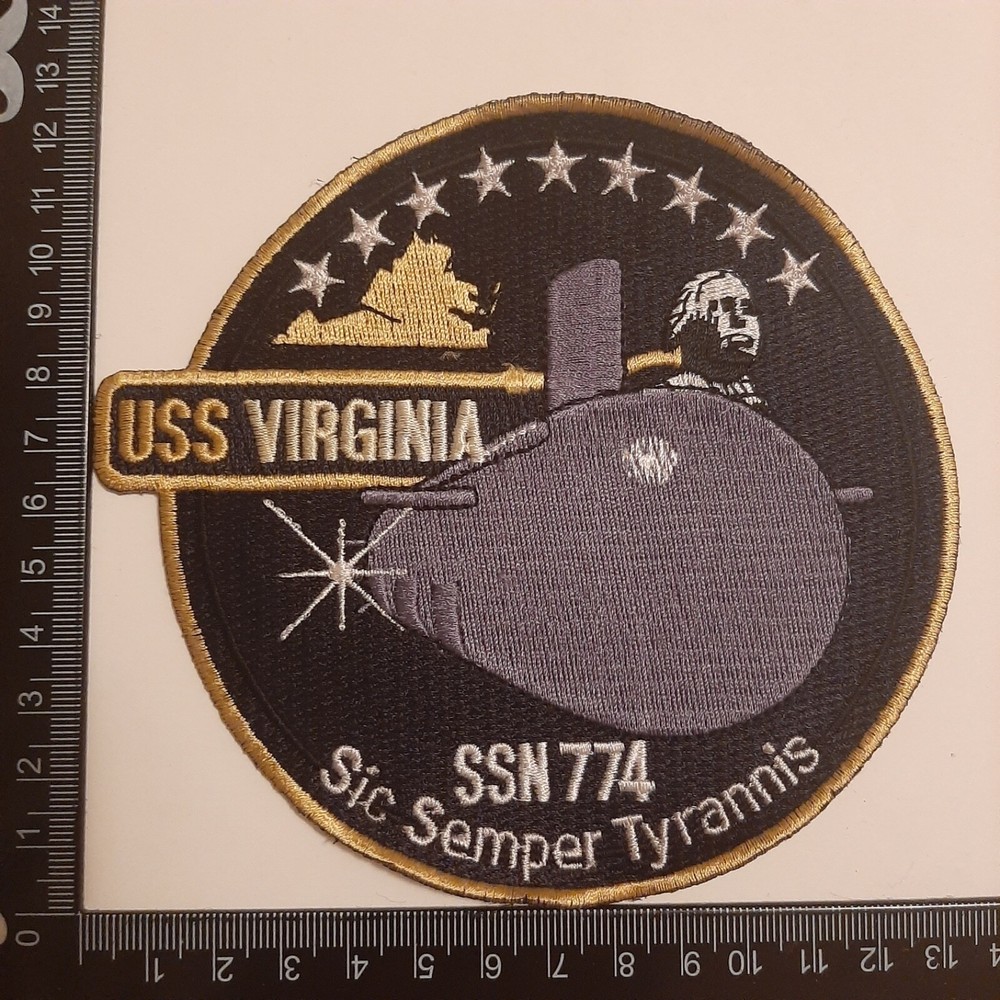 Cold War USN US Navy USS Virginia SSN-74 Patch