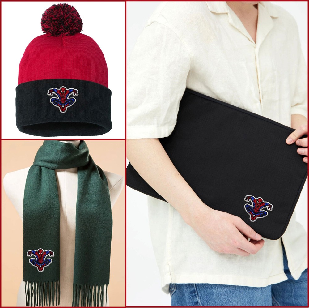 Marvel Spiderman Superhero Comic Iron On Patch - Sew Patch - Embroidered Patch