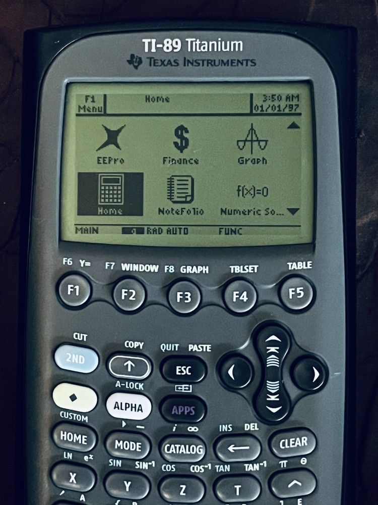 Texas Instruments TI-89 Titanium Graphing Calculator With Cover