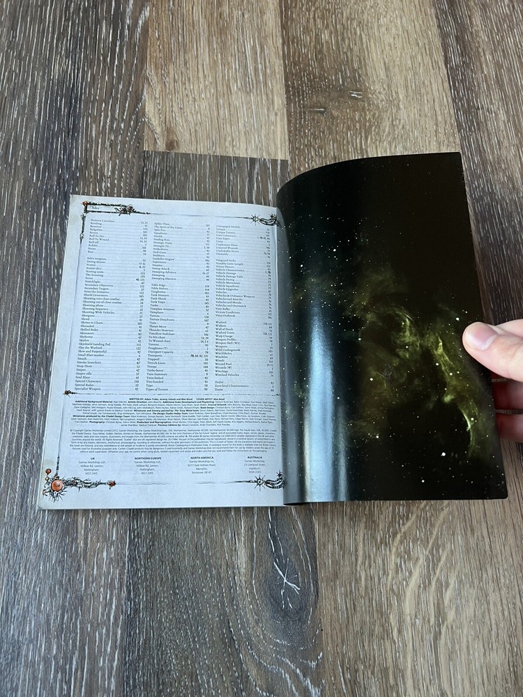 Warhammer 40k Rulebook Mini Book 2012 Games Workshop Paperback