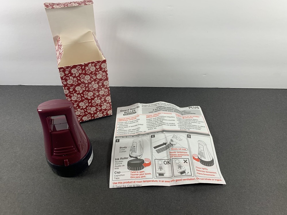 Guard Your ID ADVANCED WIDE Roller Identity Theft Prevention Security Stamp (A2)