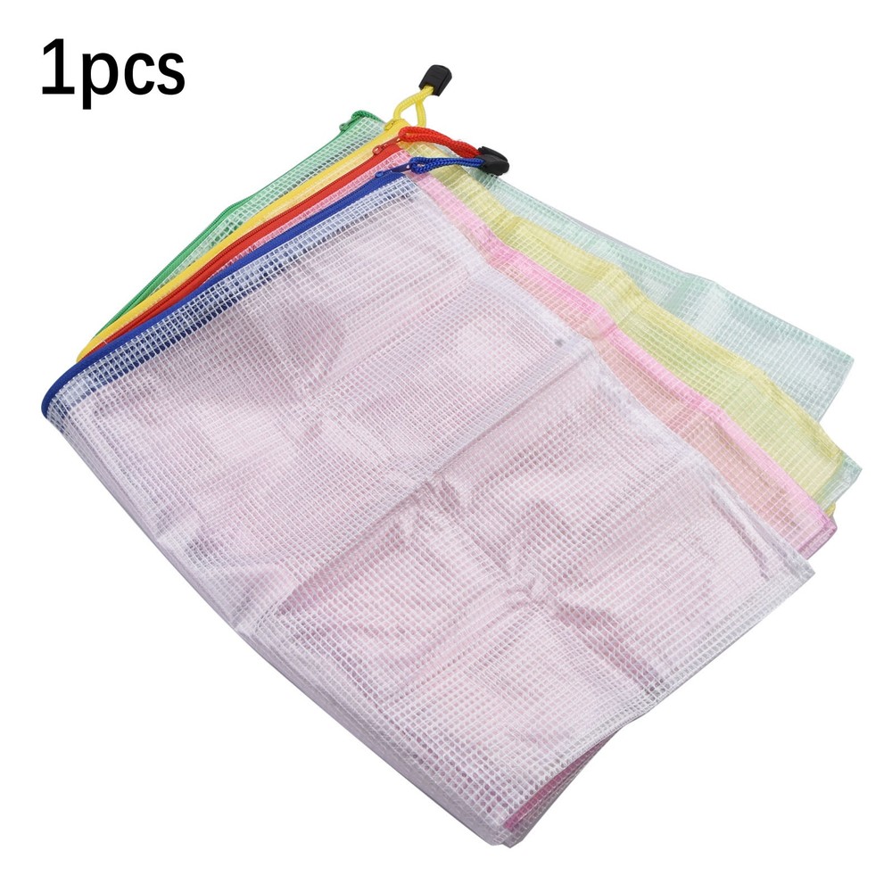 A3 Plastic Zippy Bags Zip File Storage Document Folder Protect Wallet Sleeve A
