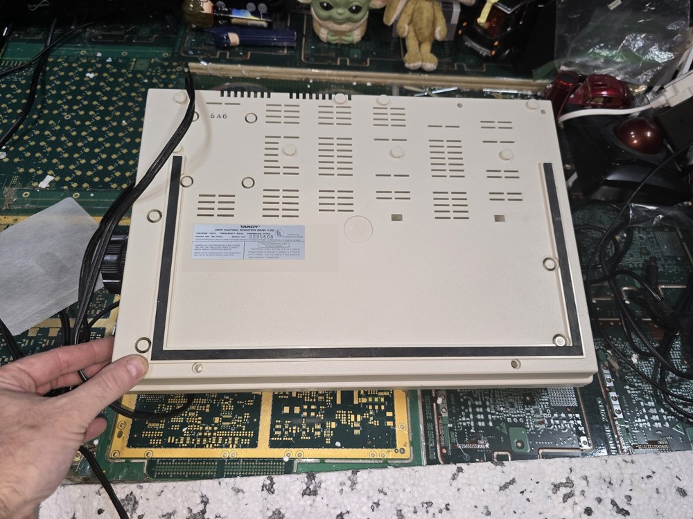Tandy DMP 130 UNTESTED Dot Matrix EXACT Printer-PARTS-READ ALL