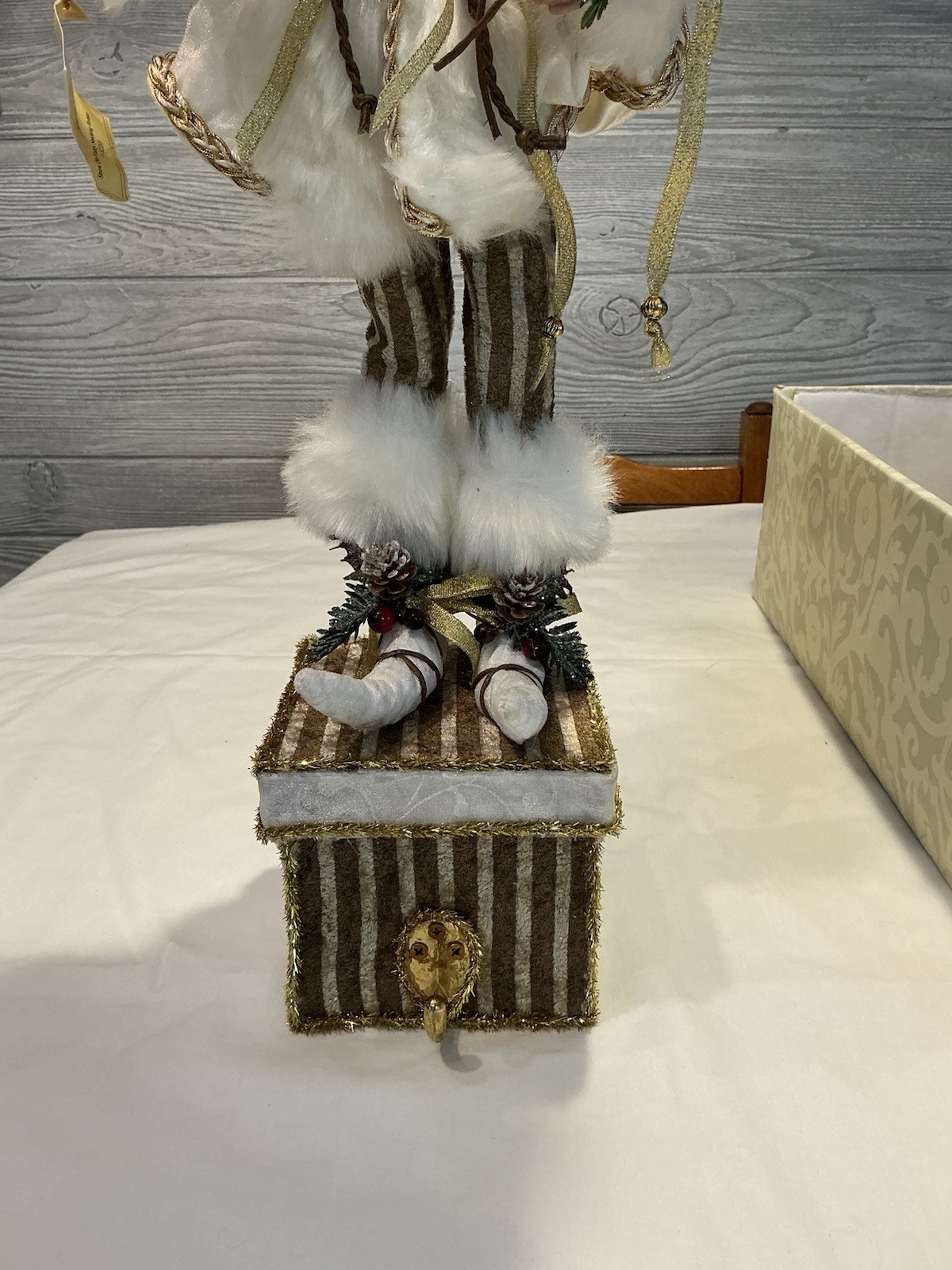 Mark Robert’s Snow Owl Fairy 22” Stocking Holder Very RARE!