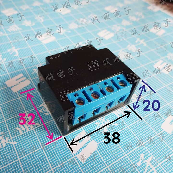 RV-2 555V~ 1A half-wave rectifier motor brake module