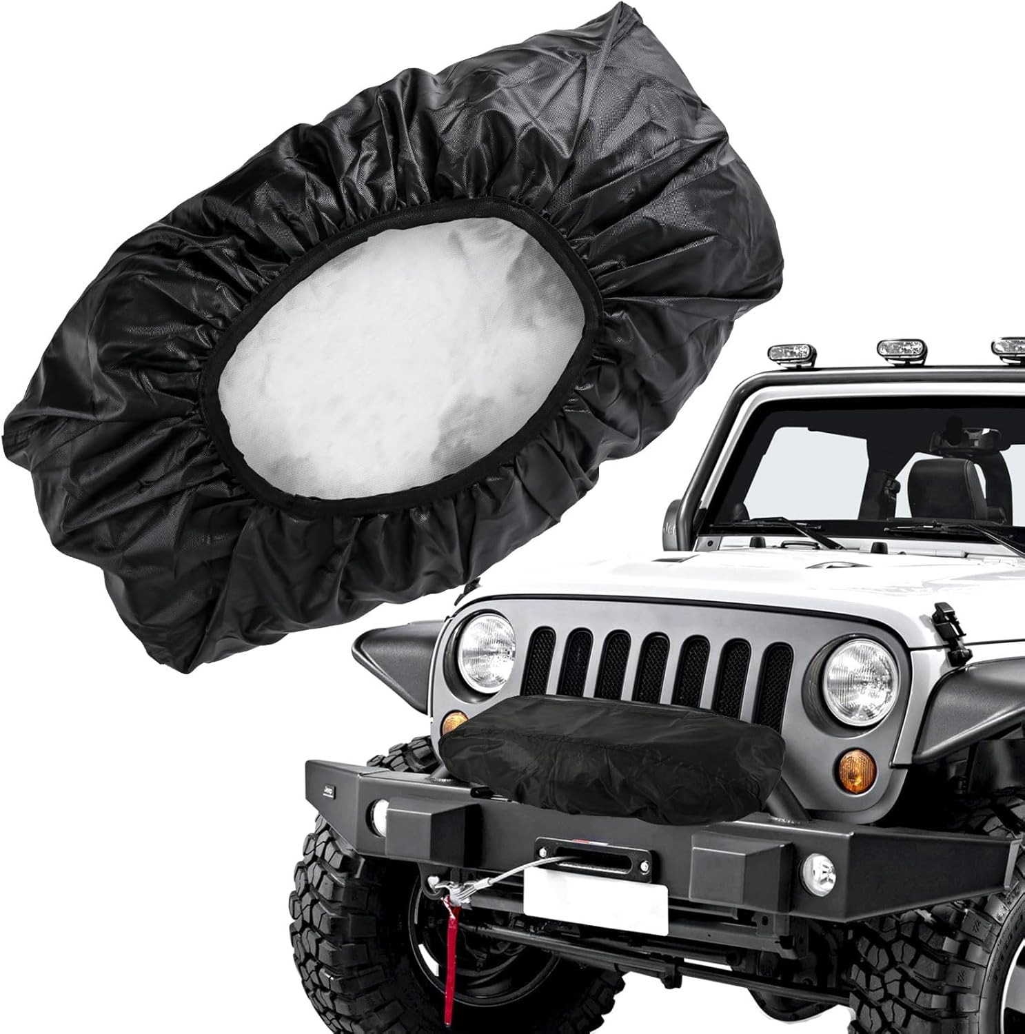 Winch Cover Winch Cover Waterproof Heavy Duty 600D Oxford Fabric Winch Covers