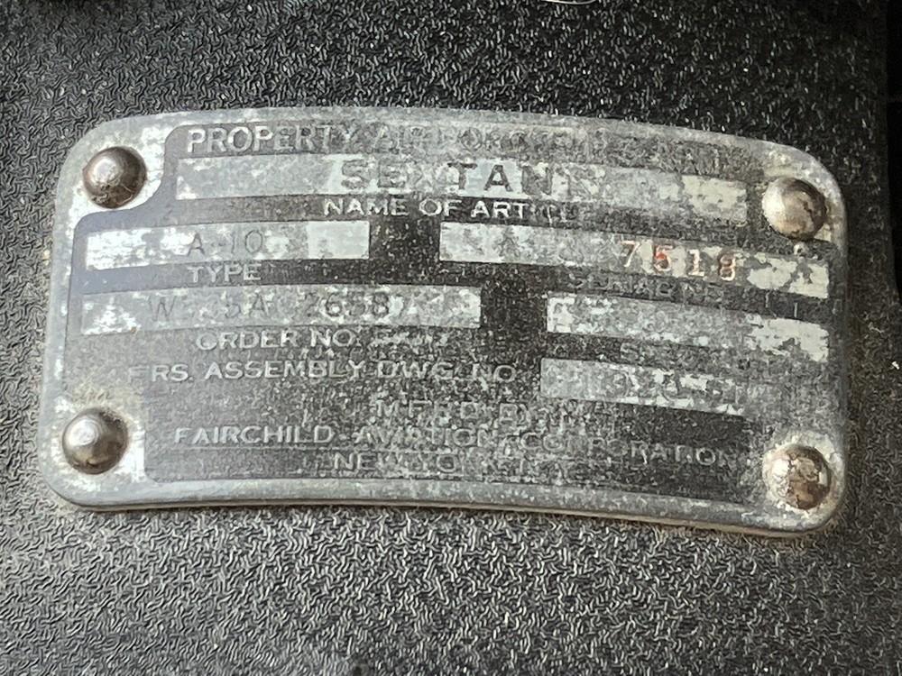 Vintage Sextant Model A-10 US Army Air Forces