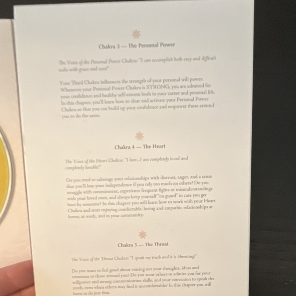 Carol Tuttle Chakra 7 Personal Development Kit with Workbooks and CDs