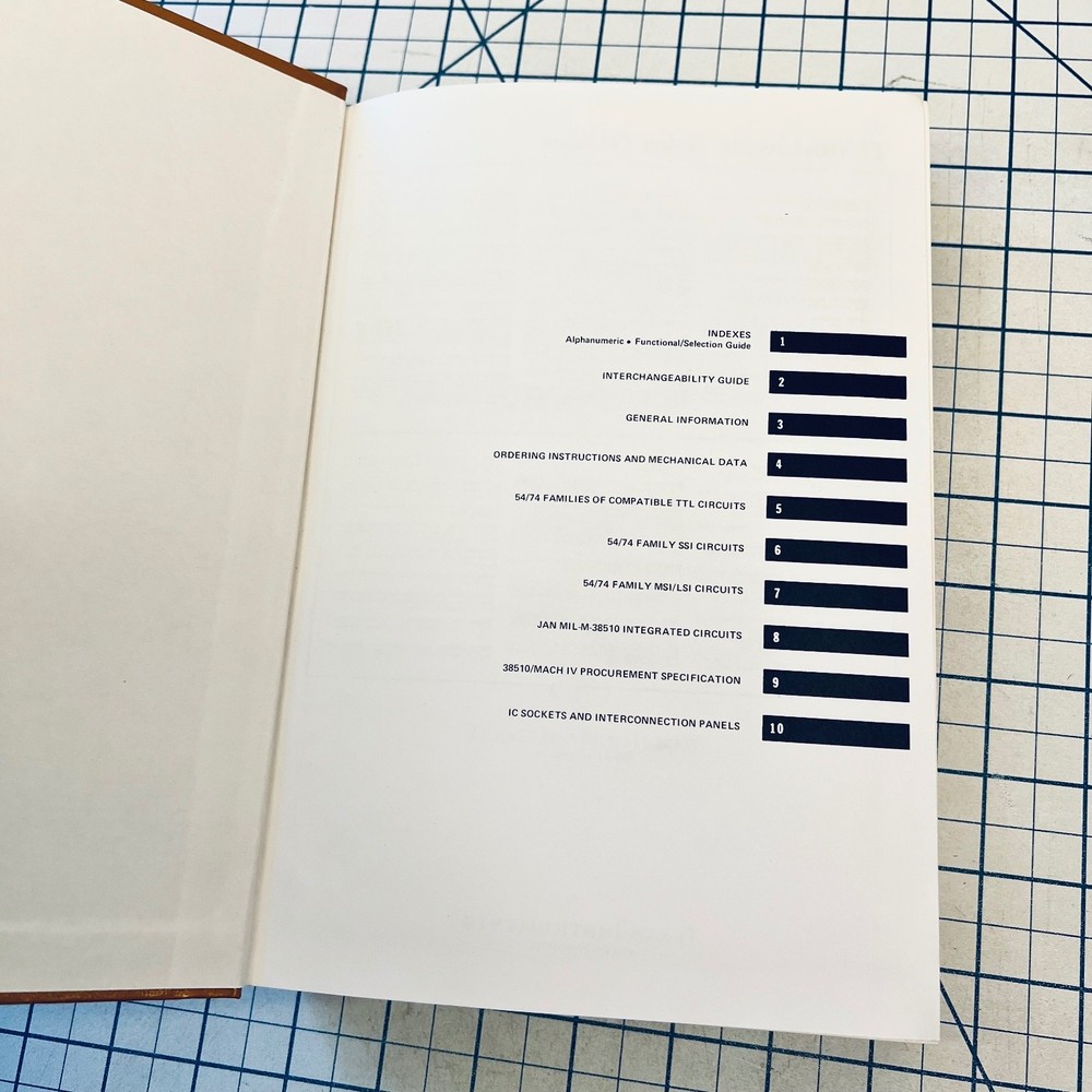 Texas Instruments TTL Data Book for Design Engineers 1981 Vintage Circuits 3pr.