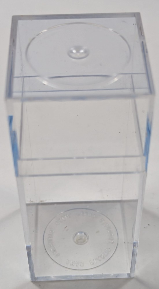 Plastic Storage Display Cube - 3⅜” x 1 ½” x 1 ½” – AMAC Plastic Products Corp
