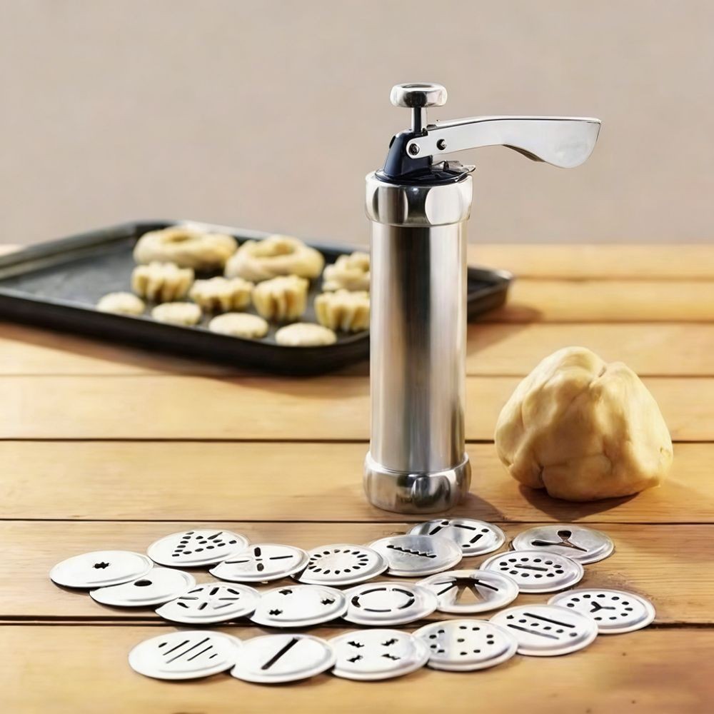 Simple operation Cookie Press Kit Spritz Cookie Maker Kit DIY Biscuit Making