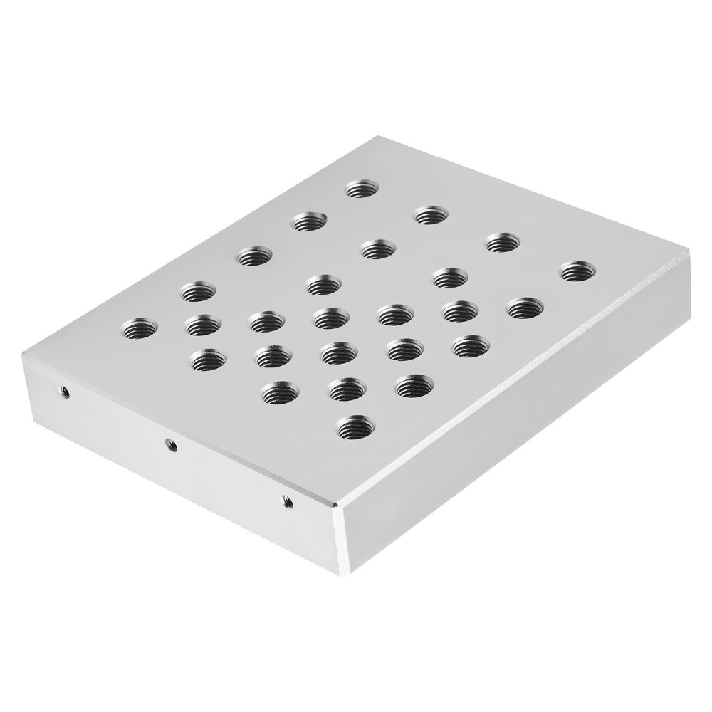 Universal Drill Press Support Block & Plate Tool Set | 30 Ton Capacity Heavy Dut